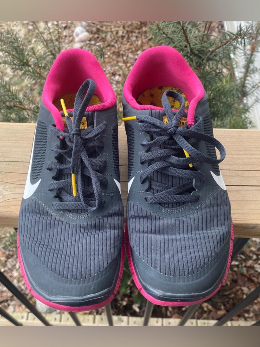 Nike Free Livestrong Grey Pink Running Shoes Womens 9